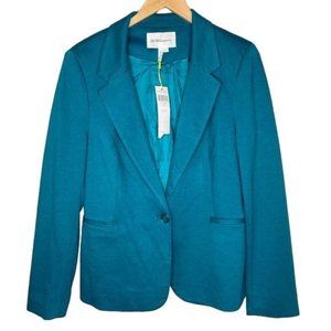 Bcbgeneration ladies seafoam blue blazer coat jacket size Large NWT